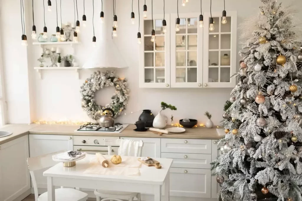 Christmas ornaments for Kitchen Countertop